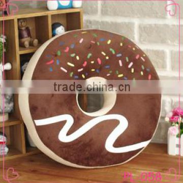 lifelike doughnut shaped plush stuffed sofa hug pillow