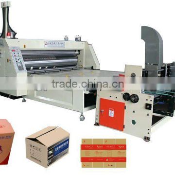 Automatic Corrugated paper board printing glooving machine
