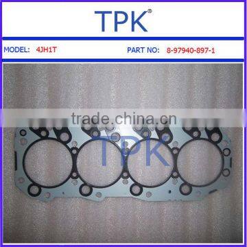 Isuzu 4JH1 Cylinder Head Gasket Set 8-97970-002-0 , 4JH1T head gasket kit 8-97940-897-1