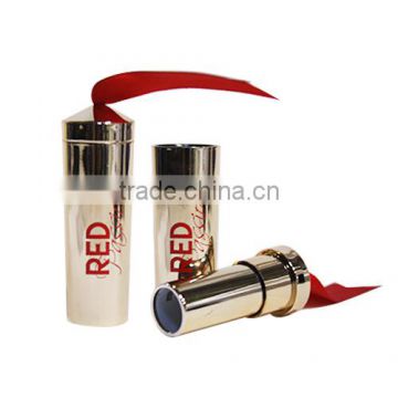 Plastic lipstick tube with ribbon ( 590PD-SN40330)