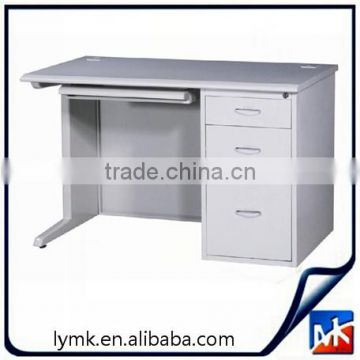 Metal office desk with drawer cabinet office table and chair price