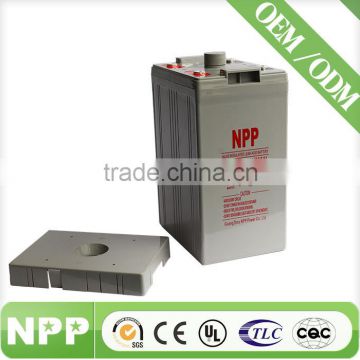 2v500ah telecommunication solar rechargeable battery cell