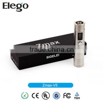 New product!2014 Hot smoking Mech Mod Sigelei Zmax V5 in stock wholesale