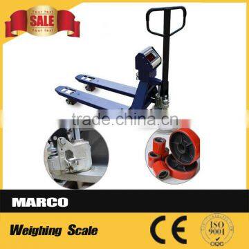 2.5T industrial weighing scale ce hand pallet truck