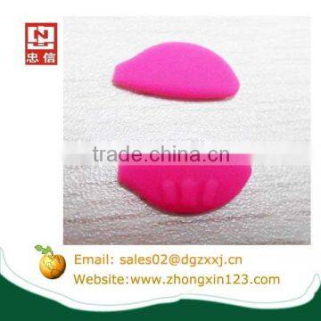 Silicone rubber eyeglasses nose pads for optical frame