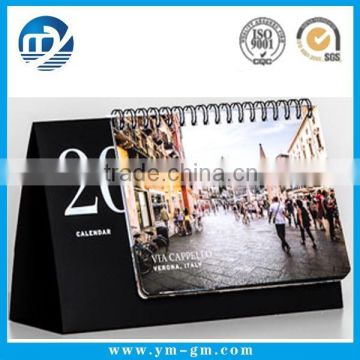 Wholesale cheap calendar printing by custom design table calendar printing