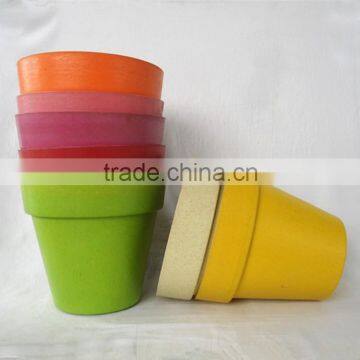 Bamboo Fiber flower pot (Large Size)