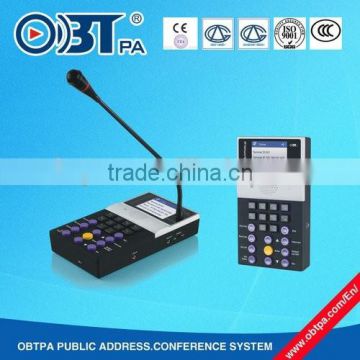 OBT-9808 PA system IP microphone for paging console use
