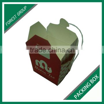 PORTABLE CARDBOARD MEAT PACKING BOX