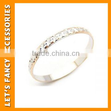 simple ring design silver ring for girl PGRG0066