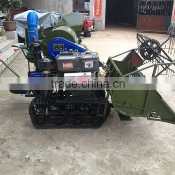 Best selling wheat and rice crawler-type combine harvester with best quality