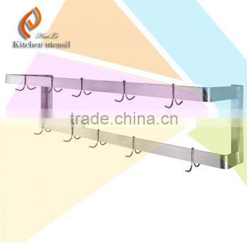 Best sale guangzhou factory stainless steel kitchen wall storage rack in barthrrom or kicthen