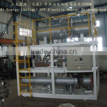 china industrial electric thermal oil heater use for radiator heating