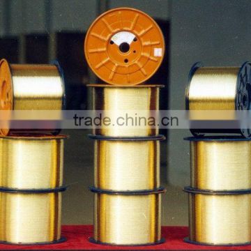 Brass plated steel wire for hydraulic hose