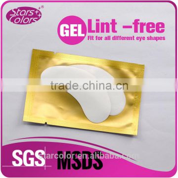 New cheapest good quality collagen lint free gel patch for eyelash extension
