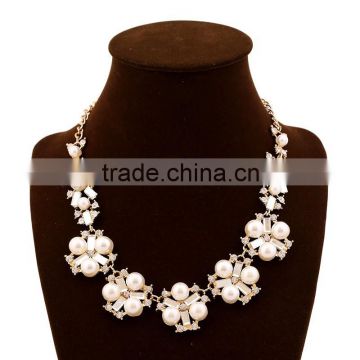 China Supplier Gemstone Jewelry Necklace Fashion Statement Necklace
