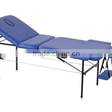 top sale attractive portable 3 section metal massage bed