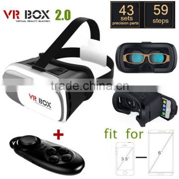 2016 Plastic vr box 3d glasses virtual reality Google vr cardboard game