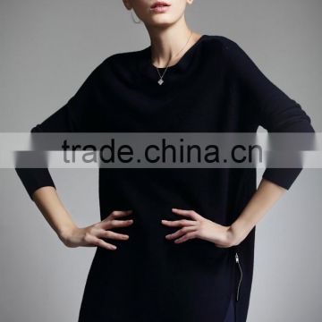 Manufacture OEM/ODM services Spring and Autumn new fashion women's career wear casual woolen top shirt