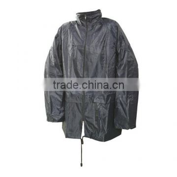 Waterproof jacket Water resistant pvc raincoat