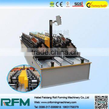 High speed steel stud roll forming machine with punching