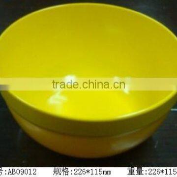 Melamine high quality plastic colorful salad bowl