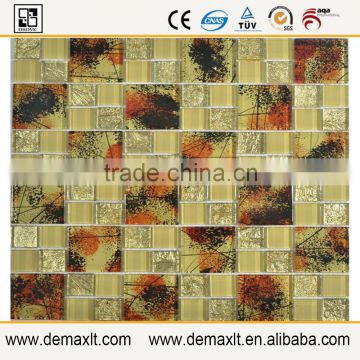 Building material glass mosaic with Summer Style