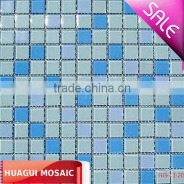 best selling with cheap price swimming pool glass mosaic tile HG-13-20