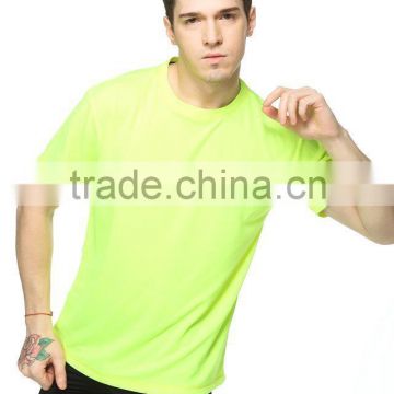 quick dry t shirt wholesale 100% polyester promotional t shirt with custom logo mading in china