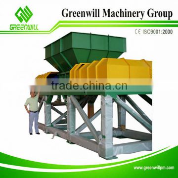 2014 Chinese CE machines new products tyre recycling shredder