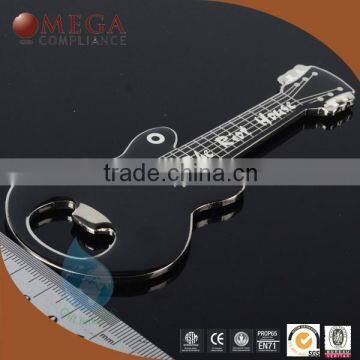 Photo bottle opener guitar shape