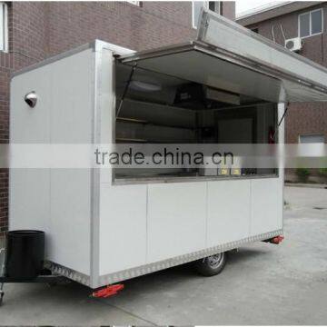 Factory Supply YS-FV350 Mobile Ice Cream Cart, Customized Logo Street Fast Food Cart/ Fast Food Trailer/ Fast Food Truck