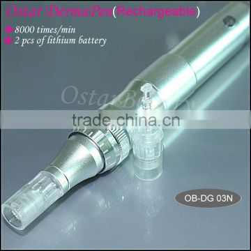 Rechargeable dermapen vibration needle roller