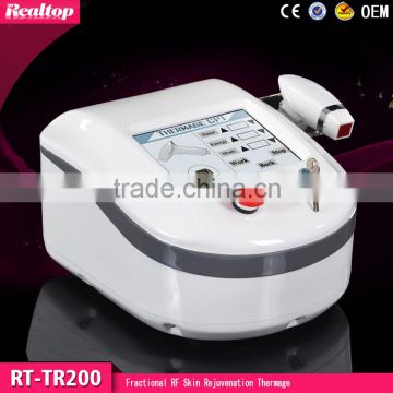 Portable radiofrequency machine lattice fractional rf skin lift skin rejuvenation wrinkle removal anti-aging equipment for home