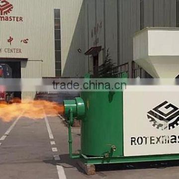 Famous ROTEX Brand 2015 hot sale biomass burning machine/burner for copper Melting Furnace