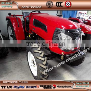 Tractor FN454C (shuttle shift type), 55hp,8.30-20/12.4-28 tyre, 4 hydraulic valves, power steering