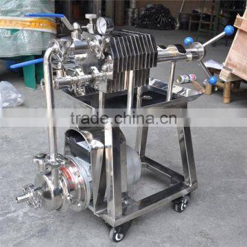 stainless steel plate frame filter press