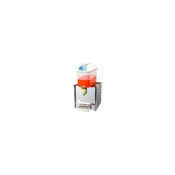 Single Tank 12 Liters Hot / Cold Drink Juice Dispenser Machine, Mixing / Spraying Stainless Steel Ju