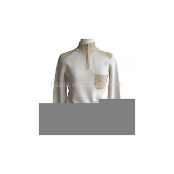 Sell Ladies' Wool Knitted Sweater