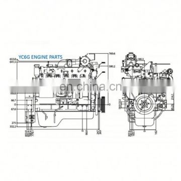 Engine parts intake valve G5900-1003111A