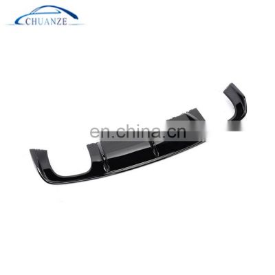 JC SPORTLINE Gloss Black Unpainted FRP S3 Rear Trunk Diffuser for Audi A3 S3 4-doors Only 2014