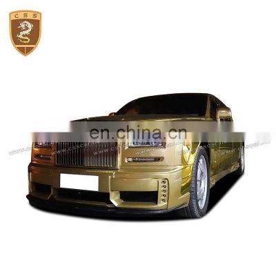 Auto Parts Car Bumpers Rear Carbon Fiber Bumper Body Kit For Rolls Royce Phantom Update To WD Style