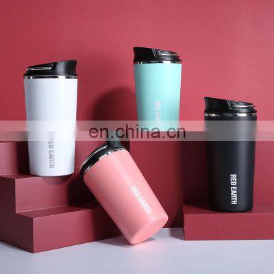GiNT 380ML Capacity New Design SUS316 Stainless Steel Water Bottle Latte Insulation Cold Coffee Tumbler Cups for Drinking