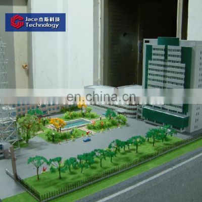 Real estate model maker miniature landscape