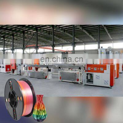 The Output is 15-30KG/H 3D Printer Filament Producing Machine