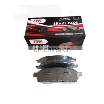 Hot sale auto brake pad high Performance truck brake pad and car brake pad