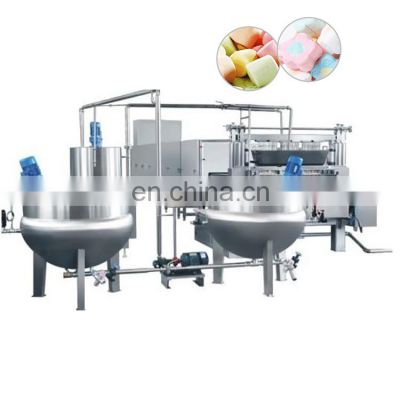 Full automatic cotton candy machine marshmallow production line  Automatic marshmallow depositor production line