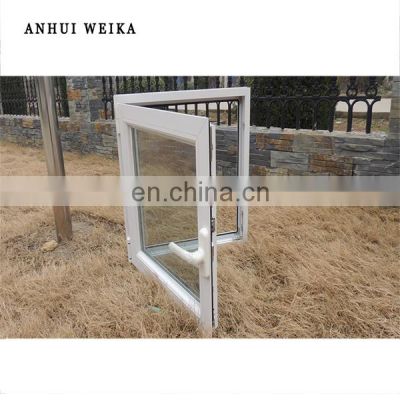 WEIKA UPVC swing window european/american style pvc casement window