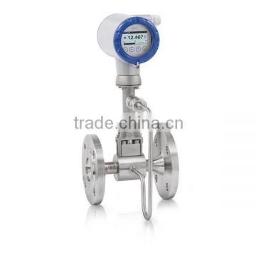The Vortex Flowmeter OPTISWIRL 4200 is equipped with a temperature compensation for saturated steam applications.