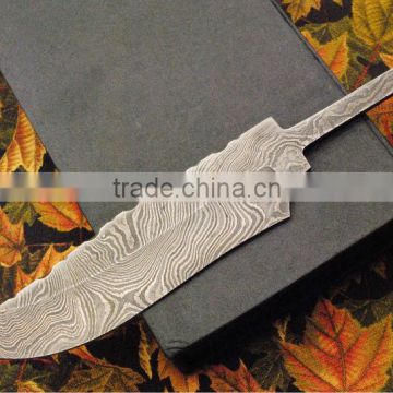 udk b11" custom made Damascus Rectangular blank blade